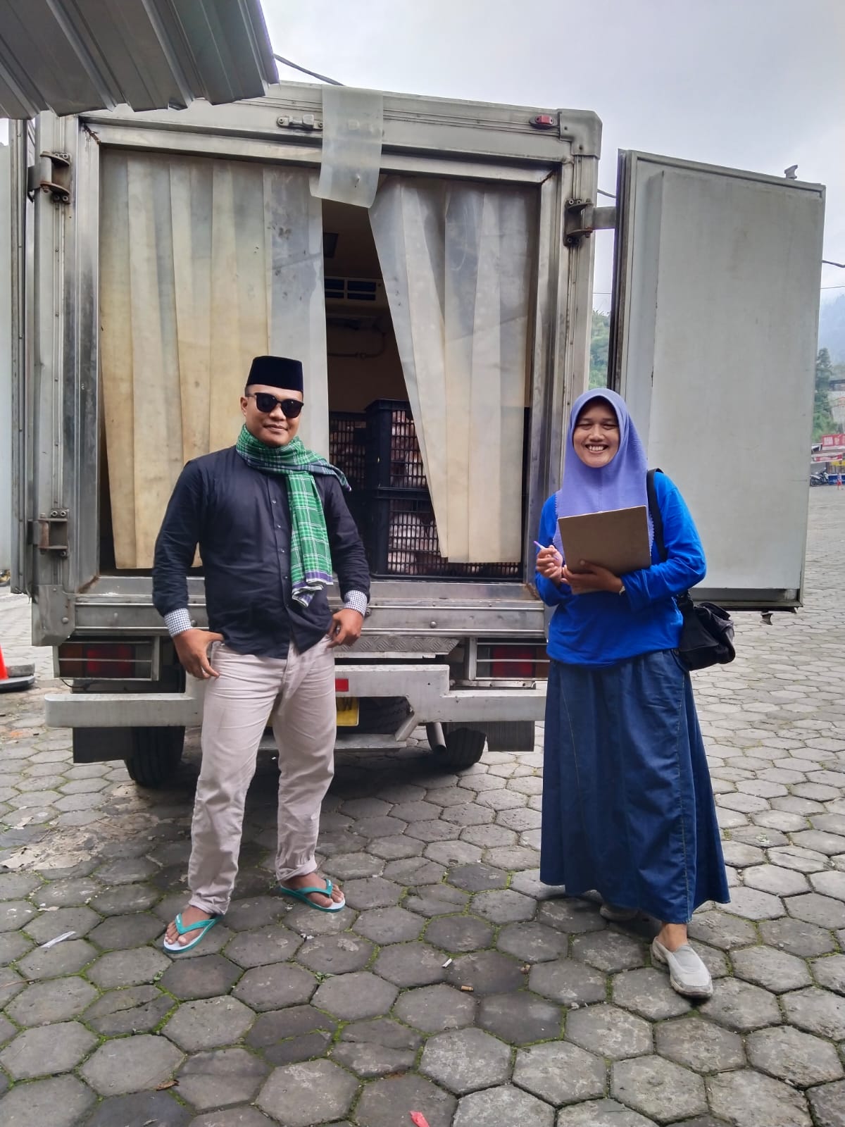 Dokumentasi pengiriman kentang beku untuk pelanggan HORECA di Jabodetabek